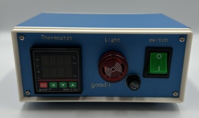 PID Temperature Controller Thermostat Box REX-C100 110V Thermostatic Control ...