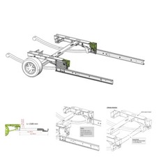 Rahmenverlängerung Ducato Typ 250, Jumper, Boxer ab Bj. 06/2006-heute Wohnmobil 