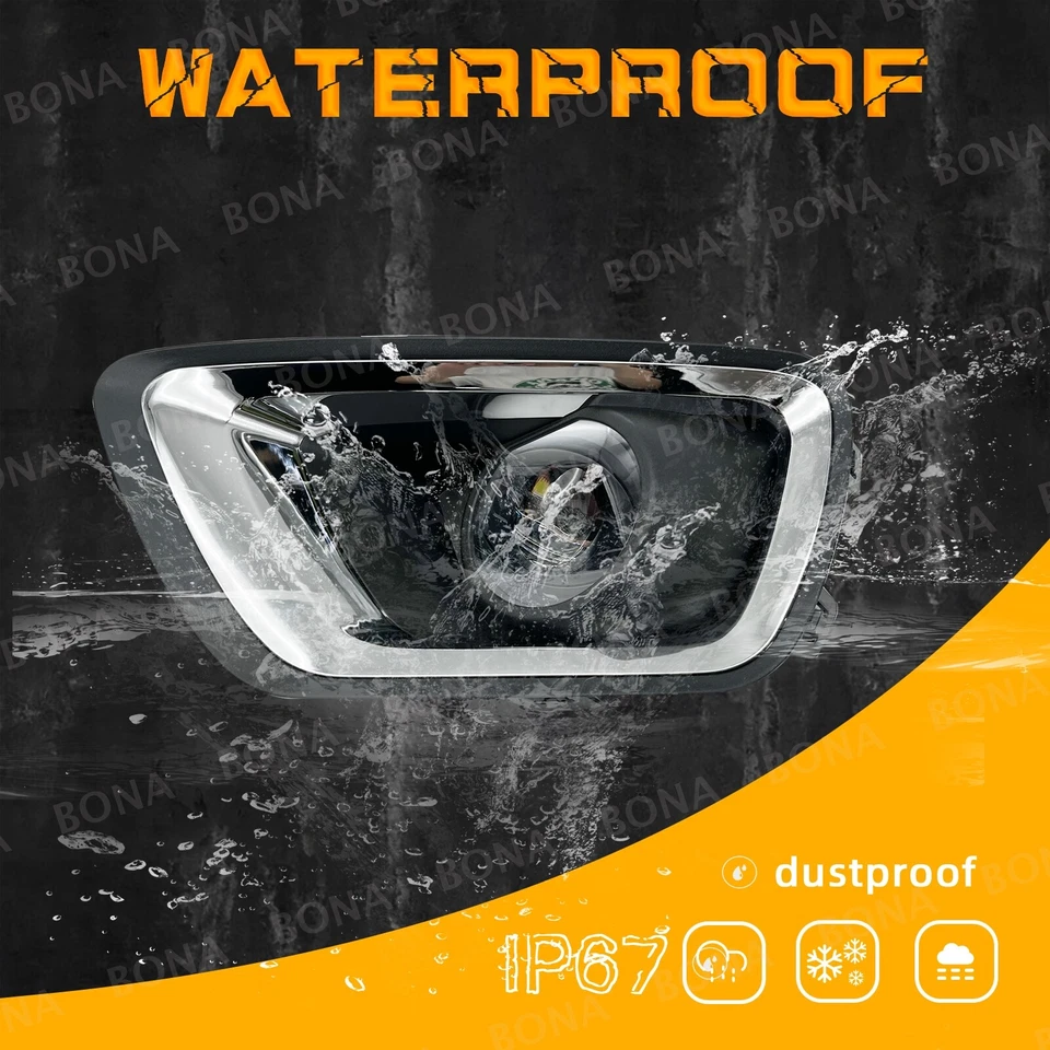 Par de luces antiniebla LED para parachoques delantero Chevy Colorado 2015-2020 con bombillas Foto 2 de 4