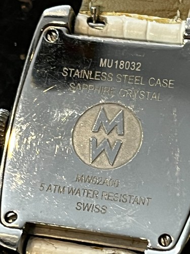 Damenuhr MICHELE "Mini Urban" MW02A00 mit beiden Boxen braucht Batt - Bild 16 von 19