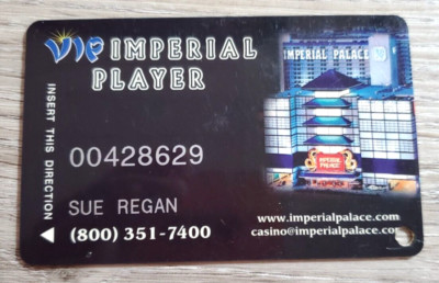 Imperial Palace Las Vegas Casino VIP Slot Card