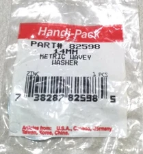 82598 Handi-Pack 14mm Wavey Washer Qty 2 Pcs. Free Shipping Free Returns