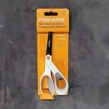 Fiskars non-stick scissors 8 inch Sticky Materials Precision Ground Stainless