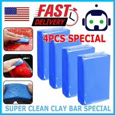 4-Pack Clay Bar Detailing Auto Car Clean Wash Cleaner Sludge Mud Remove Magic