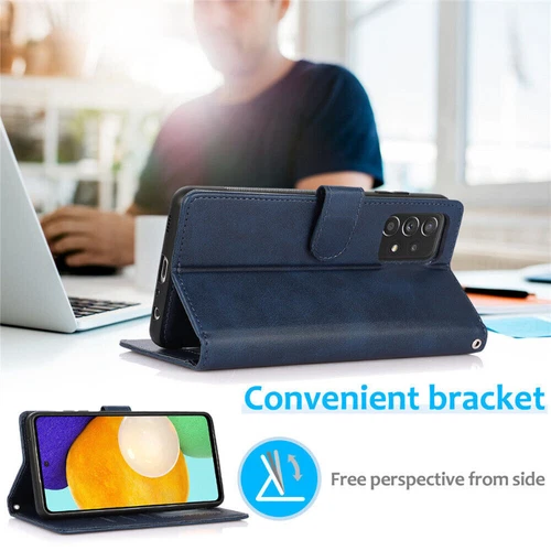 For Samsung S25 S24 S23 S22 S21 S20 FE Ultra Magnetic Leather Cover Wallet Case - Picture 66 of 86