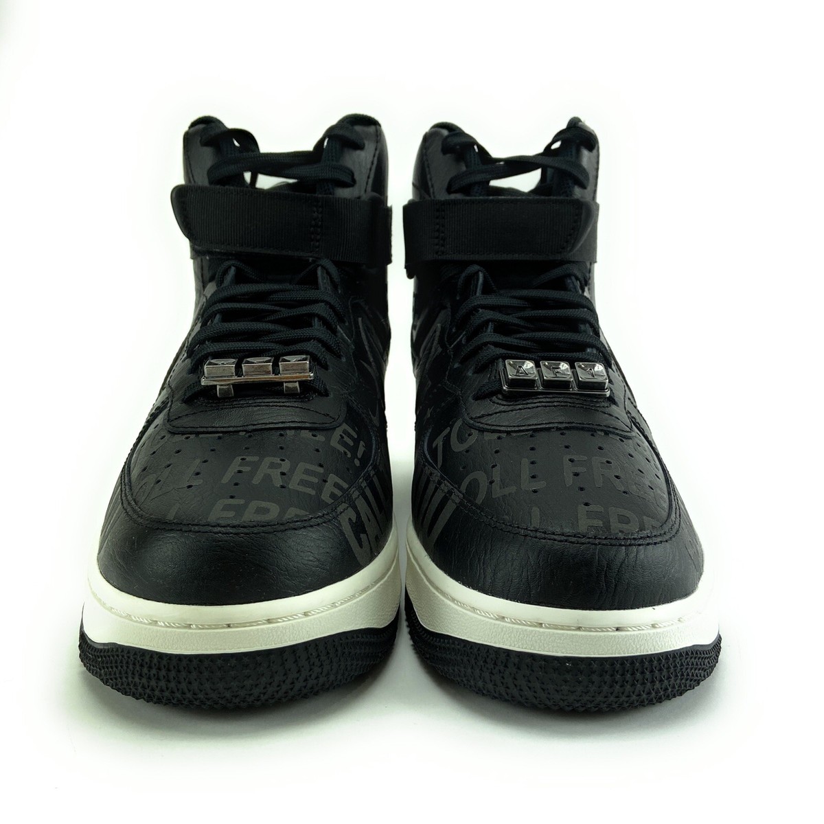 Nike Mens Air Force 1 High '07 PRM Toll Free Pack Black