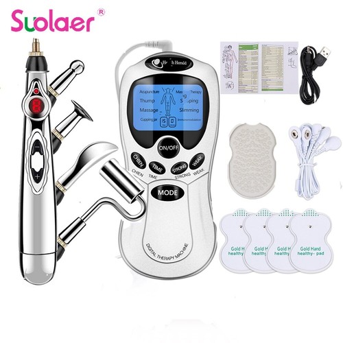 Massage Set Eletric Body Massager Acupuncture Pen Meridians Laser Meridian