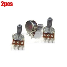 2Pcs Panel Pot B5K 20Mm Rotary Potentiometer 5K Ohm Linear Taper New Ic ic