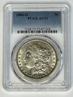 1886-O Morgan Silver Dollar $1 PCGS AU53 ~ Nice Luster ~  Free US Shipping