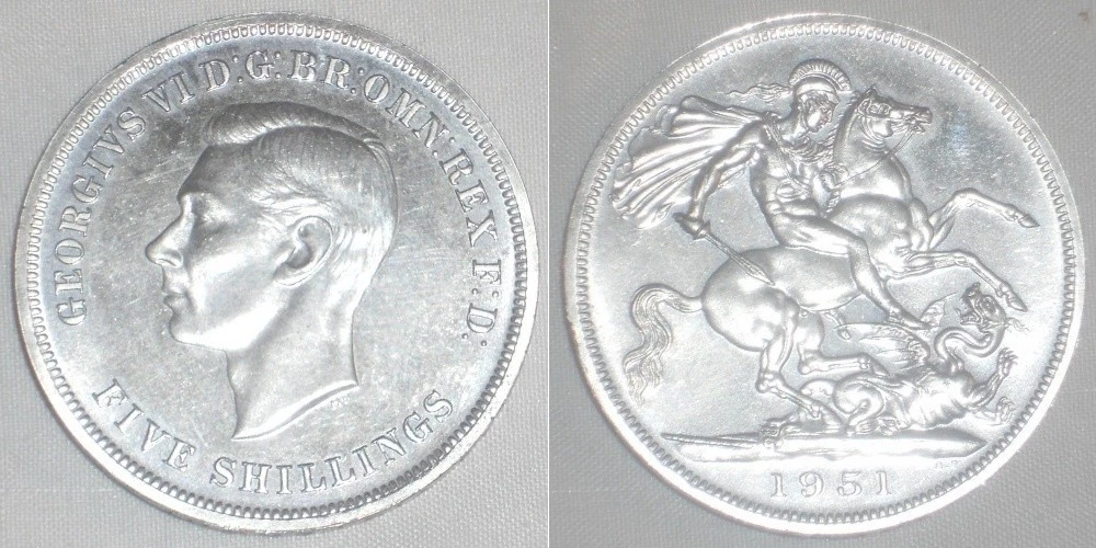 Uncirculated 1951 UK Crown Coins for sale | eBay