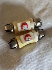Toddler Kids Vintage Shoe Lace Keeper Holder Set Walking Bells Raggedy Ann 1978