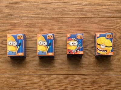 NEW IN BOX 2024 LOT of 4 McDonald's Despicable Me 4 Happy Meal Toys