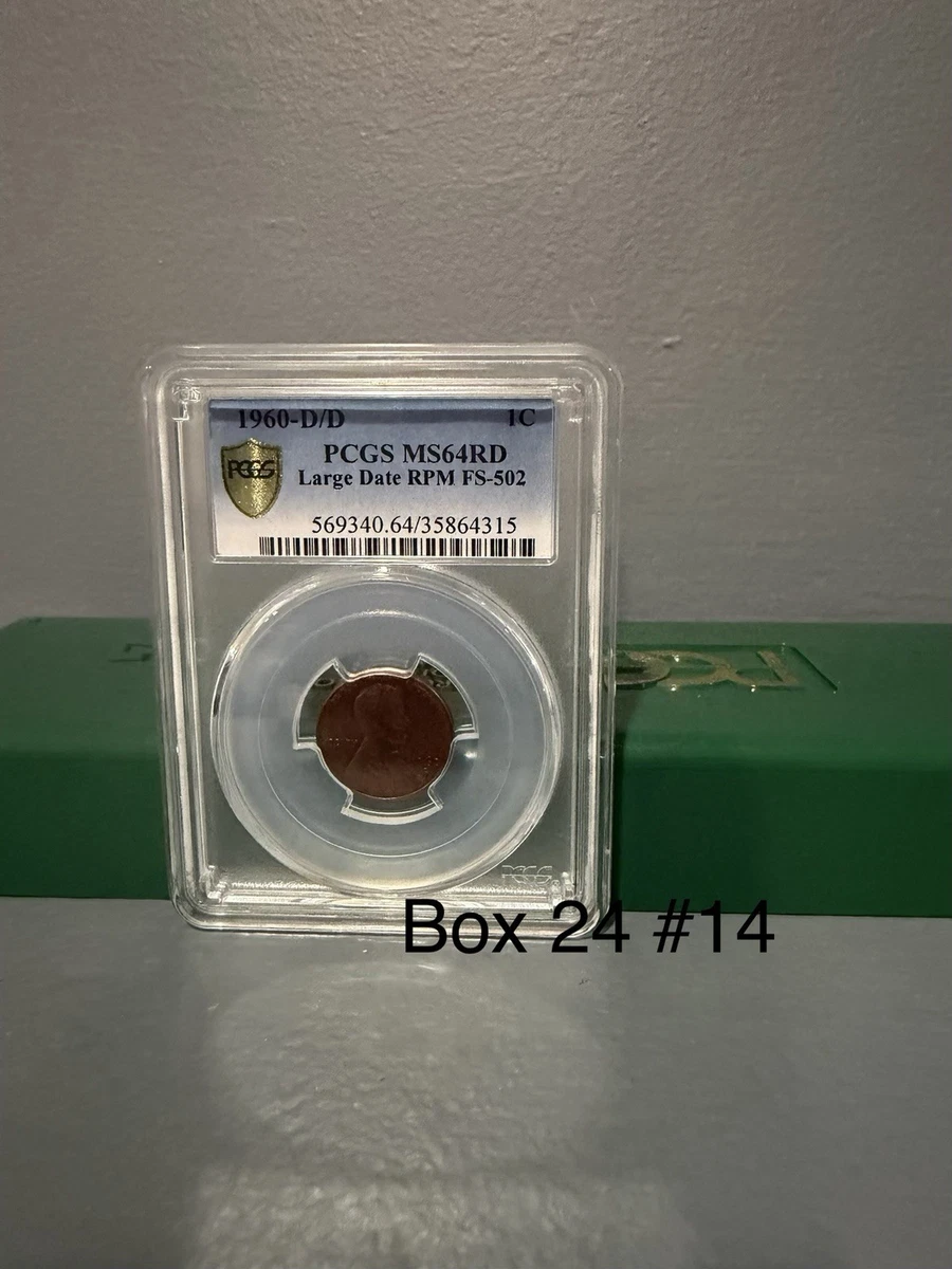 MS 64 Graded 1960 Lincoln Memorial Small Cents (1959-2008) for