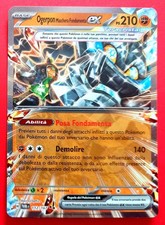 Carta Pokemon Ogerpon Fondamenta ex - Crepuscolo Mascherato 112/167 Italiano