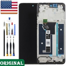 OEM LCD Touch Screen Digitizer Frame For Motorola Moto G Play 2026 5G XT2615 US
