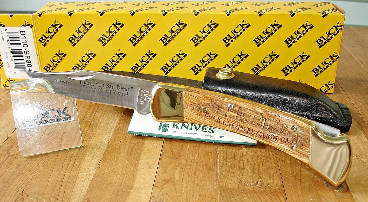 Buck Knives Buck 110 Collectible Modern Factory Manufactured 
