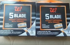 Walgreens 5 Blade Easyfit Cartridges 8 Pack 16 Total Cartridges Free Shipping 2.86 per gallon
