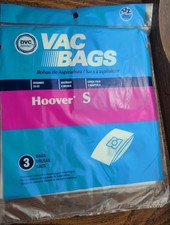 DVC Hoover Type S Vacuum Cleaner Bags 3 pack NOS 428191 Made In USA