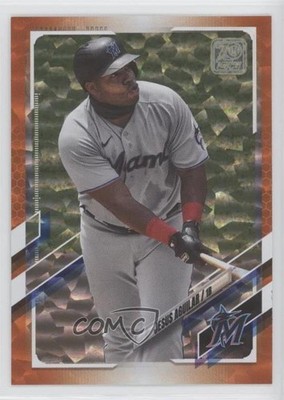 2021 Topps Orange 60/299 Jesus Aguilar #164 z7h