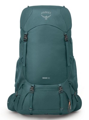 Osprey Renn 50 Rucksack Wanderrucksack Cascade Blue / Melon Orange petrol Neu