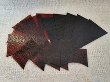 Stained Glass Lamp panels Mixed Lot Greens Browns Mosaic