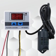 Digital Humidity Controller 12V-240V With Sensor For Humidifier Dehumidifier UKn