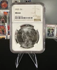 1923 Peace Dollar $1 Silver NGC MS64 Philadelphia Mint Cert 4921784-012
