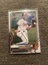 CONNOR NORBY BASE CHROME  2021 BOWMAN CHROME DRAFT PROSPECTS