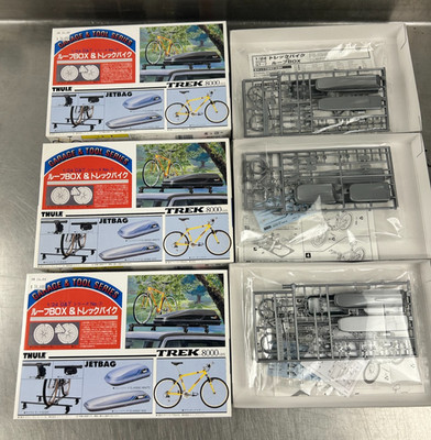 Rare Fujimi Garage & Tool Series 11042 Thule, Jetbag, Trek 8000 Model Kit New x3