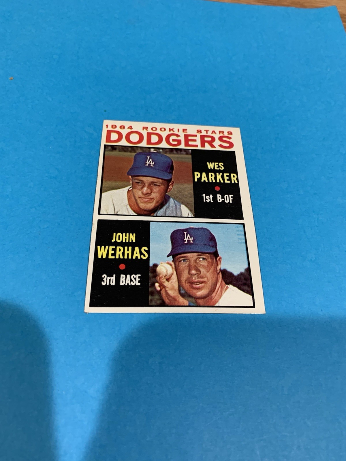 1964 Topps - Wes Parker, John Werhas #456 (RC)