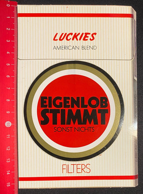 Aufkleber/Sticker: Luckies American Blend - Eigenlob stimmt /150616153
