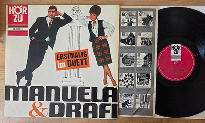Manuela & Drafi - Manuela & Drafi Erstmalig im Duett LP D 1966 Good+/Excellent