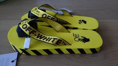 Off White Industrial Flip Flop EU 42 US 8.5