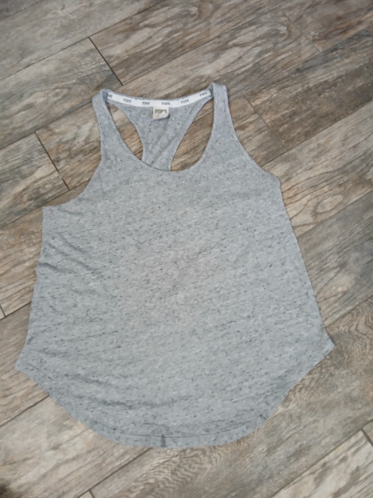 PINK Victoria's Secret Grey Tank Top ~ In A Women's Size L