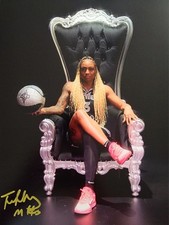 TIFFANY MITCHELL Signed 8.5 x 11 Photo WNBA Basketball LV Aces South Carolina