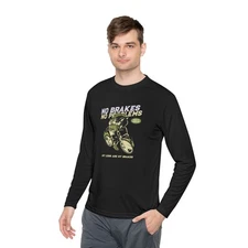 Panther Grapic Quote Lightweight Long Sleeve Tee mens