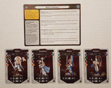 Warhammer Underworlds Myari's Purifiers - Warscroll & Fighter Cards