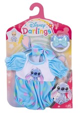 DISNEY DARLINGS Deluxe Baby Doll Outfit STITCH Headband Pacifier NEW READ