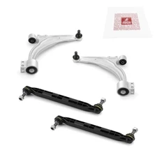 Front Lower Control Arm & Front Sway Bar Link Kit for 2012-2017 Buick Verano