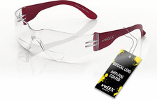 Voltx GRAFTER Bifocal Lightweight Reading Safety Glasses (CLEAR LENS +2.0 Dioptr