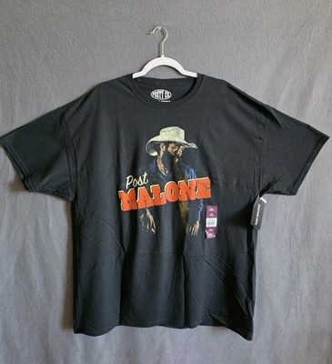 Size 2XL Post Malone Black Graphic Tee Shirt