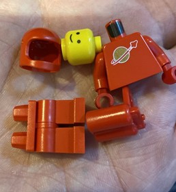LEGO 6870 Space Probe Launcher Complete w Manual & Mini Figure c. 1981