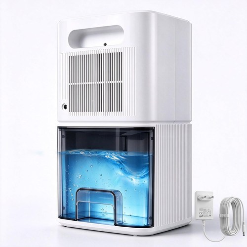 1600ml Mini Dehumidifier Portable Quiet Moisture Mould Damp Bedroom Bathroom Hom