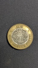 1992-1995 Mexican Bimetallic .925 Sterling Silver Center N$10 Diez Nuevos Pesos 