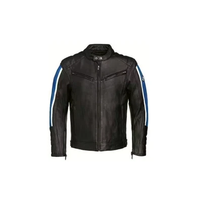 ORIGINAL BMW Motorrad Jacke Schwabing Herren Schwarz Blau - Bild 1 von 4