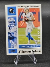 2020 Panini Chronicles Justin Herbert Rookie RC #53 Los Angeles Chargers Oregon 