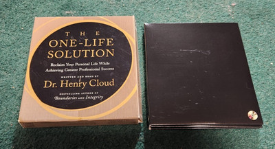 ONE-LIFE SOLUTION Reclaim Personal Life Professional Success Henry Cloud CDs