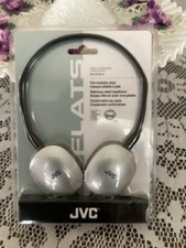 JVC Headphones HA-S160-S FLATS Foldable On-Ear Wired Stereo New Unopened