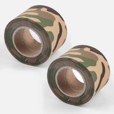 Camouflage Stealth Camo Duct Tape, 2 Rolls 5cm 5m Camo Strips Tape, Non-Refle...