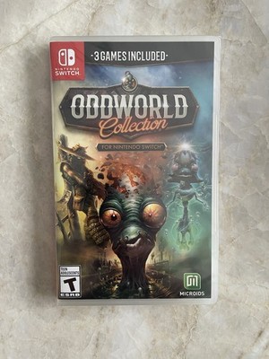 Oddworld: Collection Nintendo Switch Brand New Sealed 3 Games in 1!